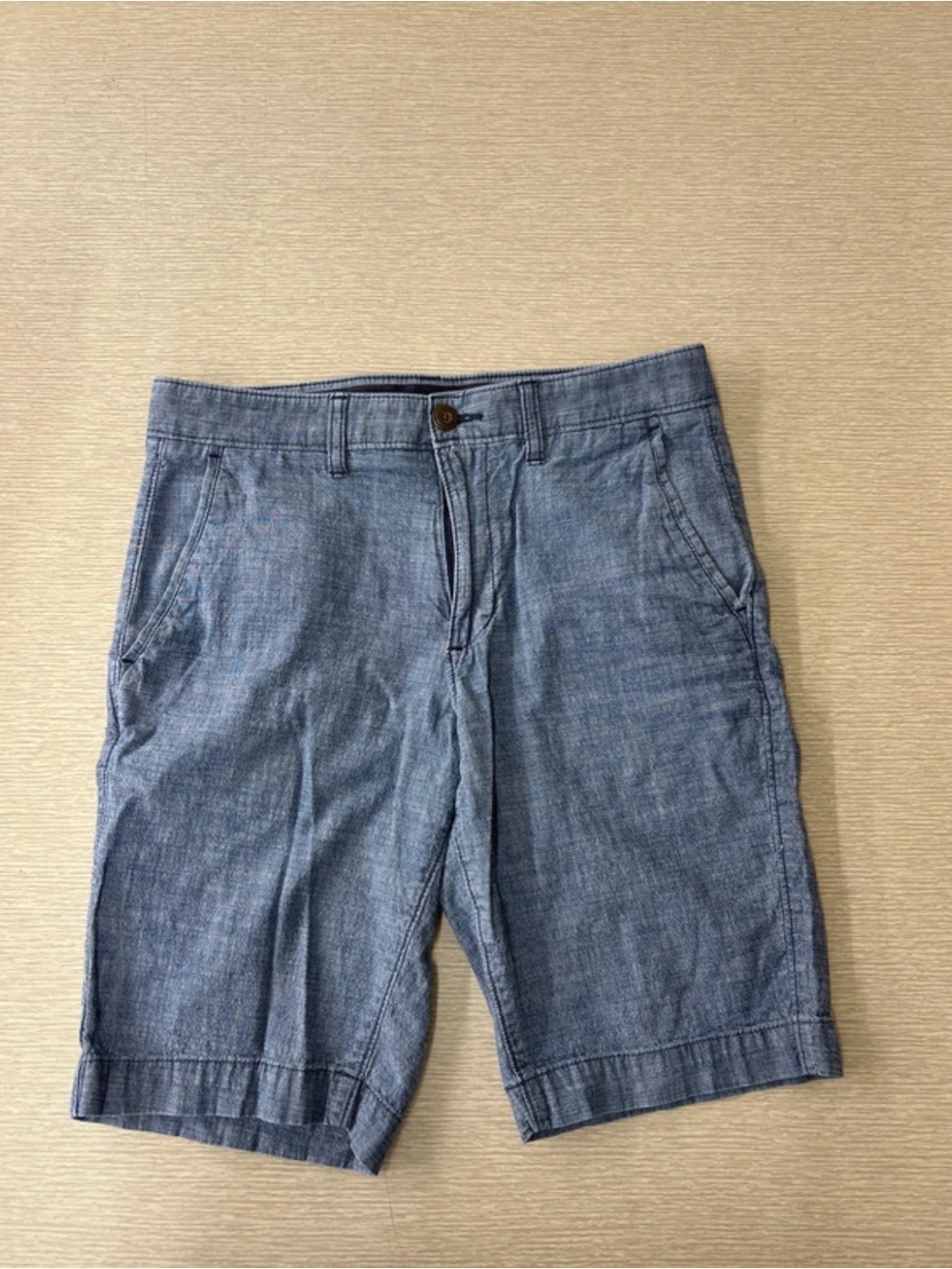Sonoma Men's Light Blue Chambray Shorts